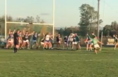 Watch: Dramatic late goal from free beats 13 men on the line to settle Antrim semi-final