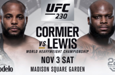 UFC 230 loses Diaz-Poirier but gains heavyweight title bout