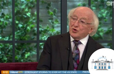 Michael D Higgins gives his first TV interview of the campaign on the Ireland AM couch