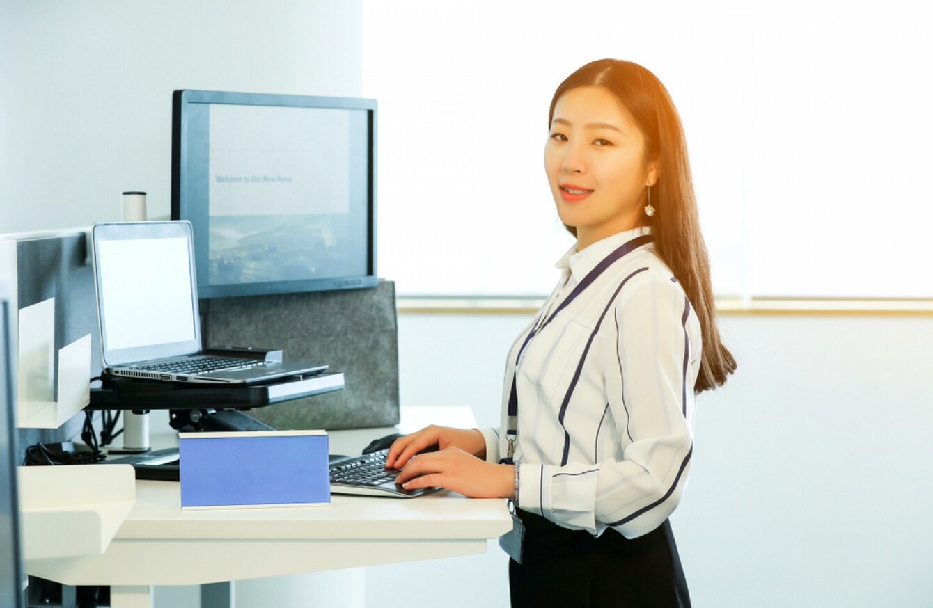 Workers Who Stand As Well As Sit Perform Better And Are Happier