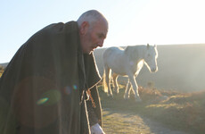 Over 400 people banded together to recreate one of Ireland's most famous mythological feats