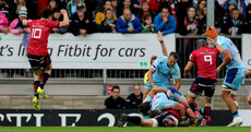 Munster meet Chiefs head on and claim draw in seismic Sandy Park battle