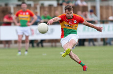 'When he said it I told him to feck off': Carlow's Broderick relives shock of All-Star nomination