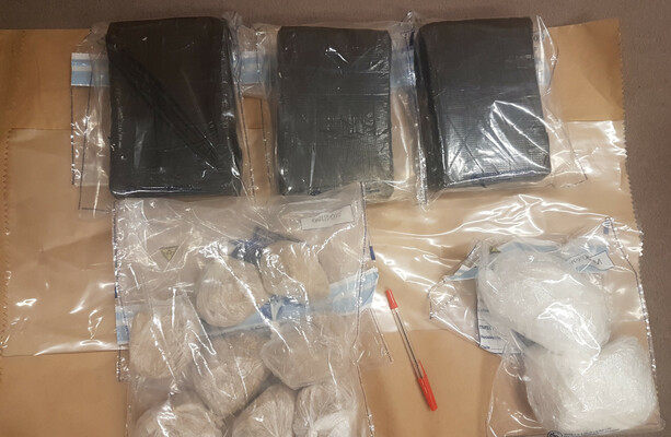 Almost €600,000 worth of cocaine and heroin seized in Dublin
