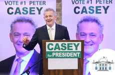 Peter Casey to 'think carefully about whether to continue' in presidential race