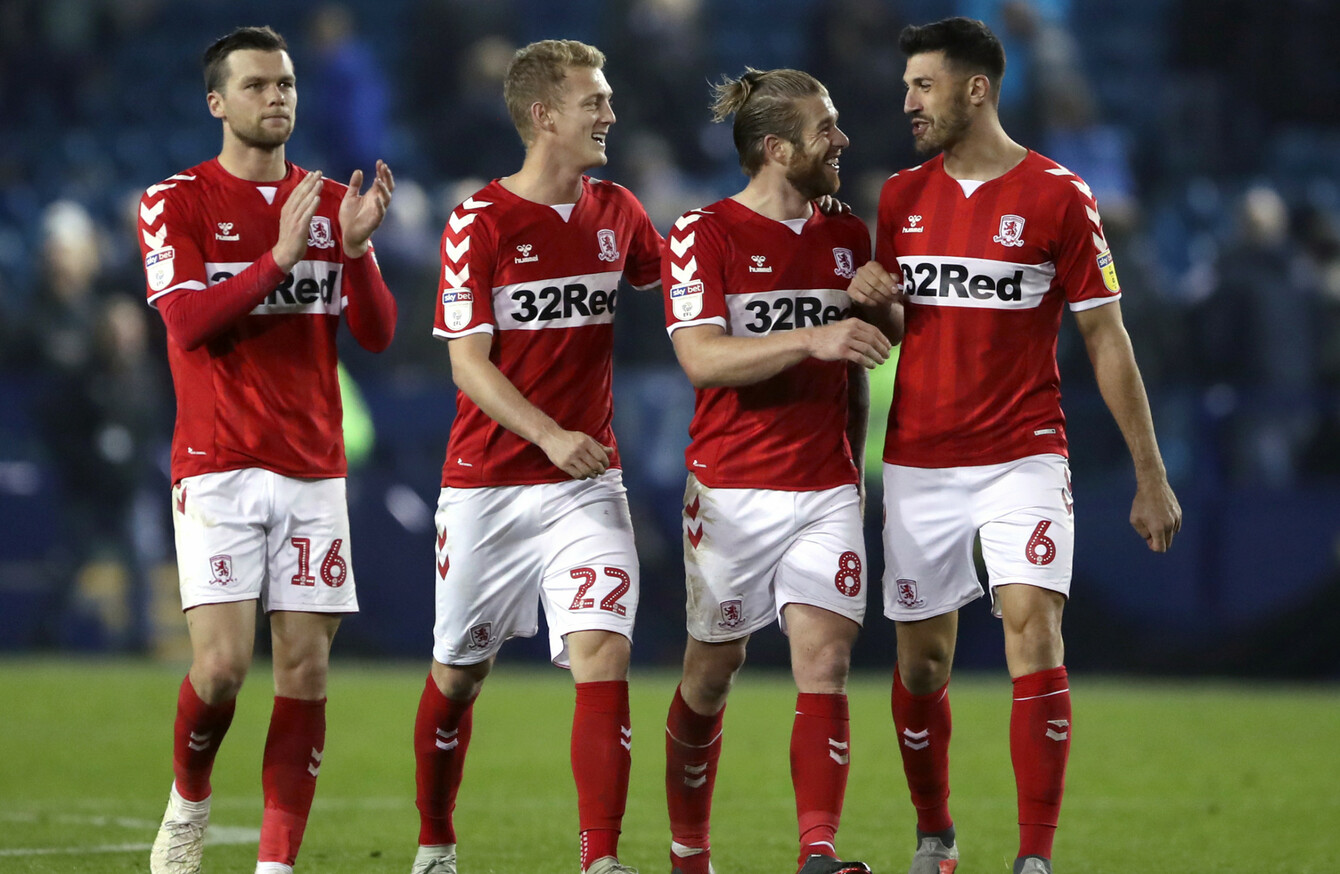 Boro beat Sheffield Wednesday to top Championship · The42