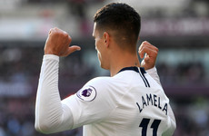In-form Lamela settles London derby as Spurs climb into top four
