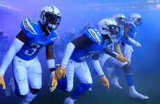 Mariota misses two-point conversion attempt as Chargers hang on for Wembley win