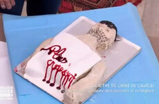 Bake Off needs to do a 'crime-scene' week, judging by these pictures from the French one