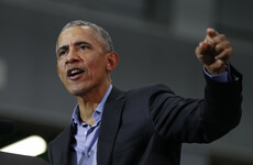 Obama slams Trump for 'making stuff up'