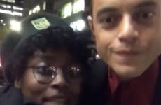 Rami Malek has explained why he wasn't on board with saying hi to a fan's friends