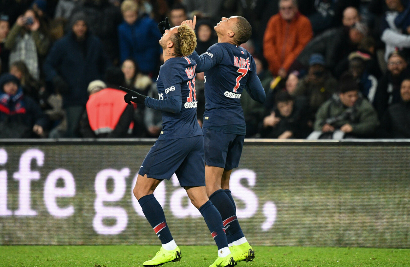 Paris Saint Germain Set New Winning Record In Europe S Top Five Leagues