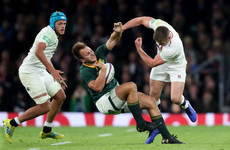 Farrell free to face All Blacks after escaping ban for 'no-arms' tackle