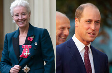 Emma Thompson asked Prince William for a smooch when she was getting her damehood ... it's The Dredge