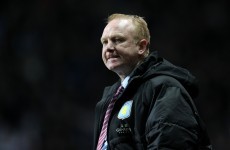McLeish 'gutted' over Villa form but vows to turn it around