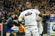 Drama in Paris as Springboks score 85th minute try to take victory