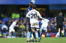 Chelsea defender labels yellow card he earned after receiving headbutt 'a joke'