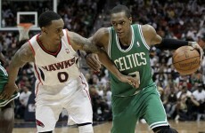 Rajin': Rondo ejected as Hawks take playoff opener