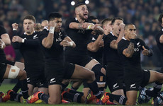 Haka response from Ireland a statement that they refused to take a backward step