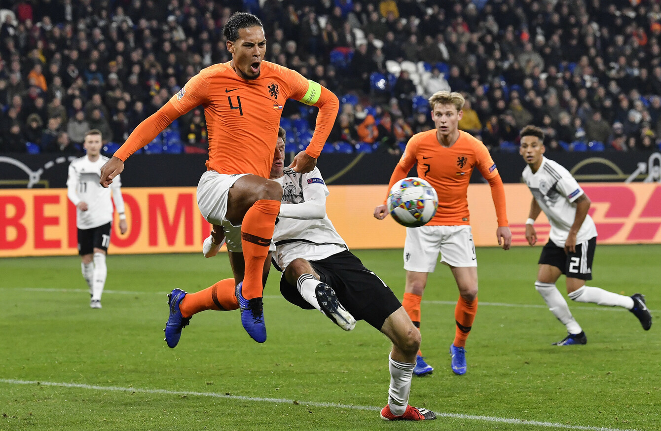 Van Dijk Scores 91st Minute Equaliser As Netherlands Secure Incredible Draw Against Germany