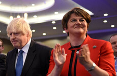 Boris quotes Van Morrison as he criticises backstop deal at DUP conference