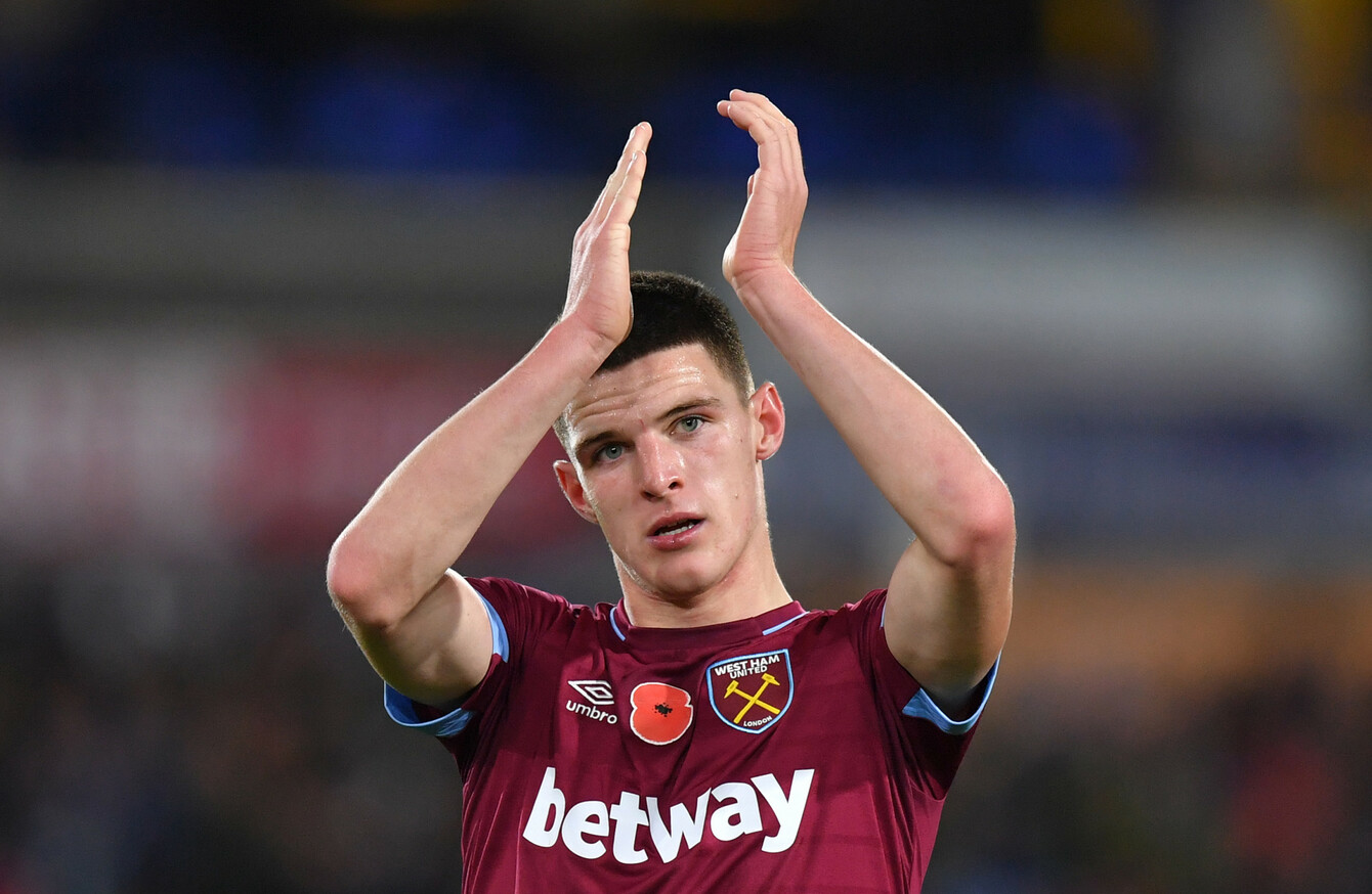 Declan Rice will meet Mick McCarthy to discuss Ireland ...