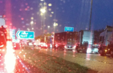 Severe traffic at Dublin's Port Tunnel as motorists face rain and gridlock