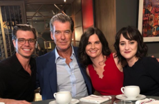 Pierce Brosnan and the cast of Mrs Doubtfire had a lovely reunion for the film's 25th anniversary