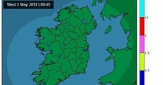 Good news: There's little or no rain over Ireland this morning