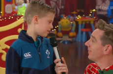 Cousins Scott and Grace are the true stars of this year's Late Late Toy Show thanks to his priceless gift