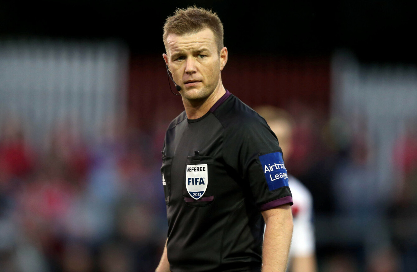 Cork's Alan Kelly named MLS Referee of the Year for third time in four