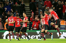 18-year-old Irish striker makes first Premier League start, as Southampton pile pressure on Mourinho