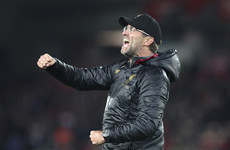 Klopp charged for celebration of Liverpool's injury-time winner in the Merseyside derby