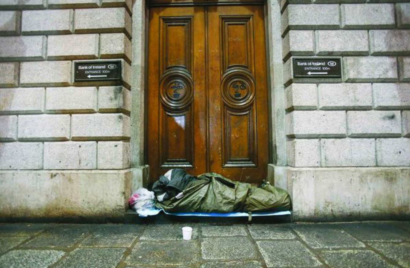 Increase In Number Of Rough Sleepers In Dublin Latest Official Count Shows