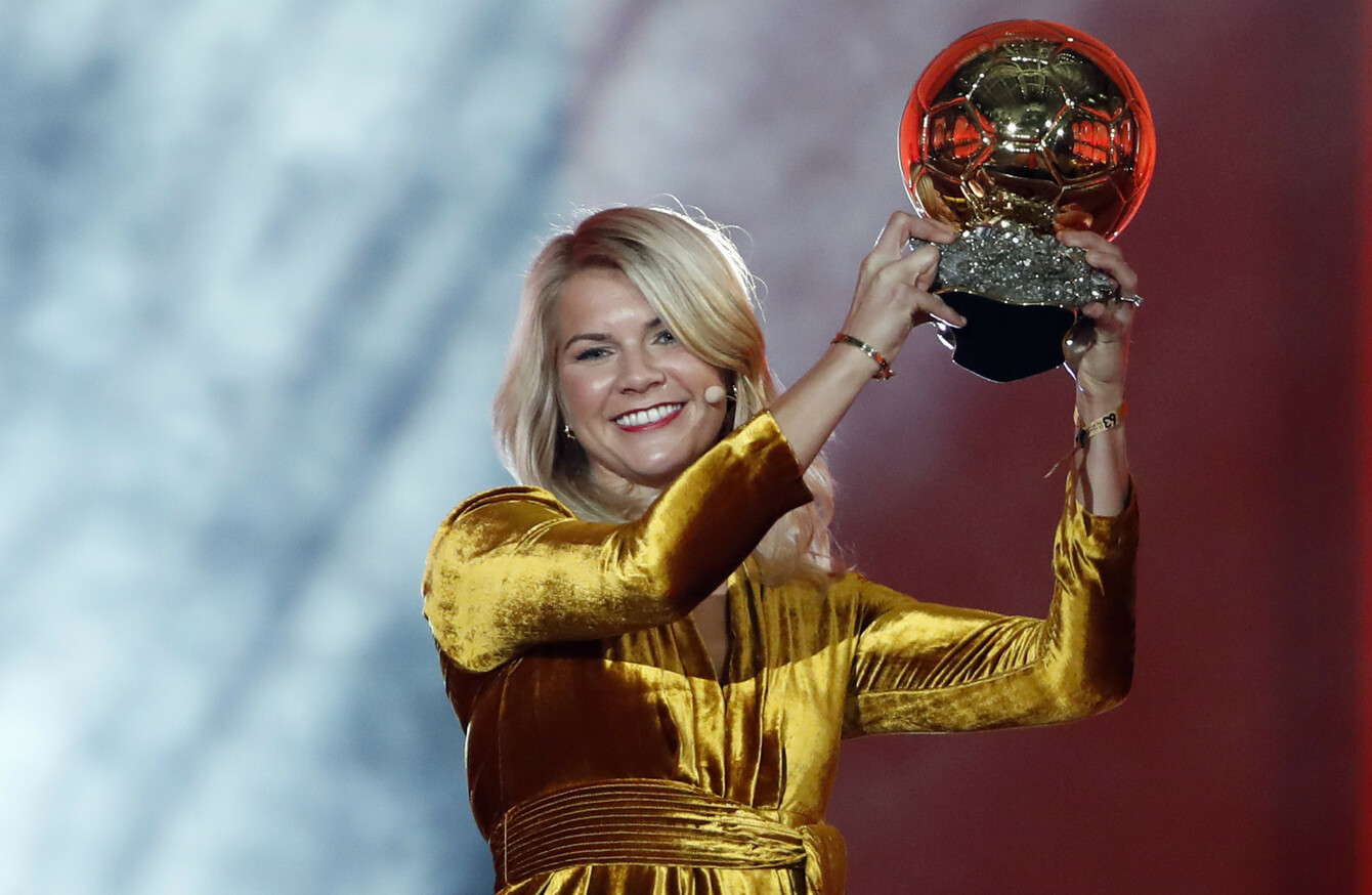 Ballon D'Or host apologises for asking first female winner Ada