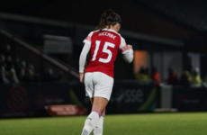 On the double! Ireland skipper bags brilliant brace as Arsenal rack up big win