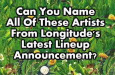 Can You Name All Of These Artists From Longitude's Latest Lineup Announcement?