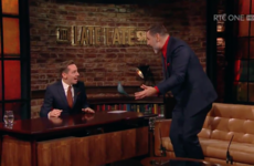 David Walliams was completely baffled when the Late Late audience received a loaf of bread as a prize