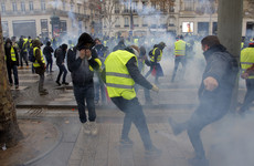 Over 700 arrested in early morning clashes at Paris 'yellow vest' protests