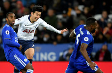 Son Heung-min stunner buoys Tottenham for Barcelona mission as Leicester fall flat