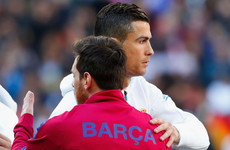 Ronaldo wants Messi to 'accept the challenge' by joining him in Serie A