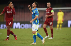 'Is this so special?' - Napoli star not impressed by Liverpool's famous 'This is Anfield' sign
