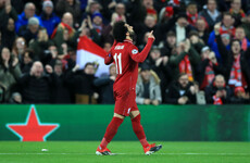 Liverpool through to Champions League knockout stages as Salah strike sinks Napoli