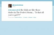 Twitter reacts to #stormwatch