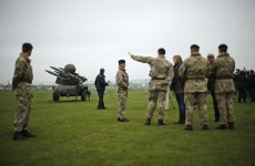 British military carry out security tests ahead of Olympics