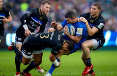 'We're used to Leinster choking teams out... they were on the back foot'