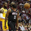 James Harden bags incredible 50-point triple-double as Rockets see off LeBron's Lakers
