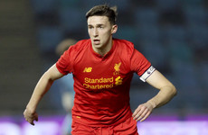 20-year-old Irish defender Masterson named in Liverpool squad for clash with Man Utd