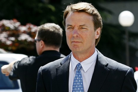 Former US presidential candidate John Edwards