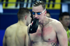 Shane Ryan breaks another Irish record but misses out on 100m freestyle final in China